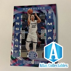 2020-21 Panini Illusions Instant Impact Desmond Bane Rookie #12